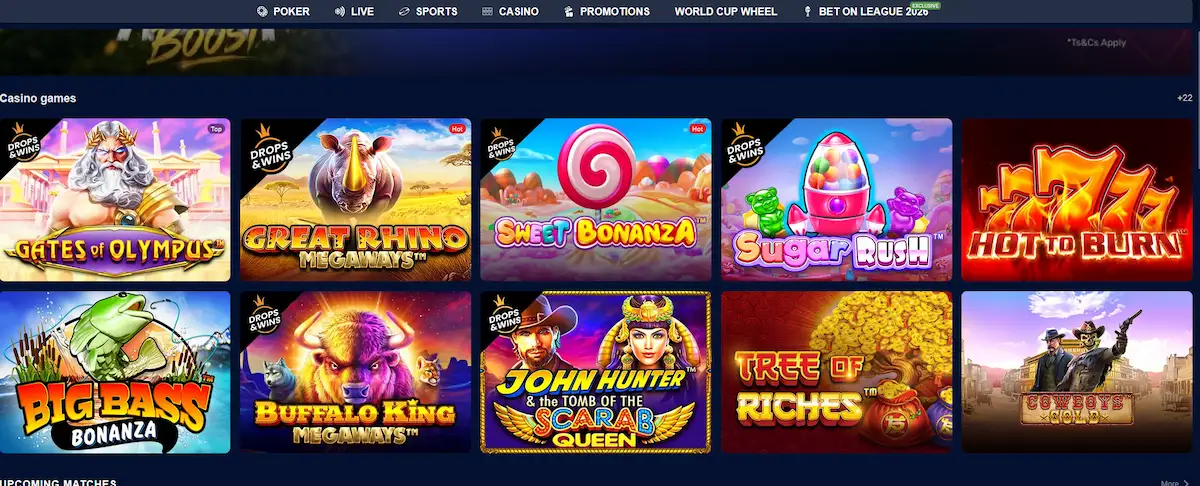 Pokerbet Casino sloty – Gates of Olympus, Sweet Bonanza a další automaty od Pragmatic Play